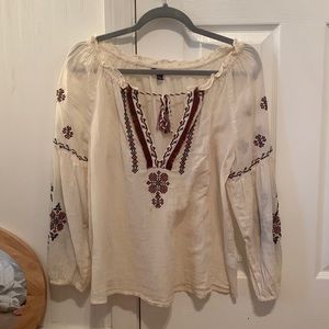 American Eagle white blouse!